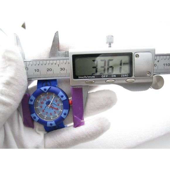 Boys Flik Flak Space Ship Quartz WR Analog 33mm Dial Causal Round Watch (G479) - Picture 2 of 10